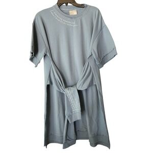 Taylor Swift Evermore Mirrorball Shimmering Beautiful Wrap Dress L Limited NWOT